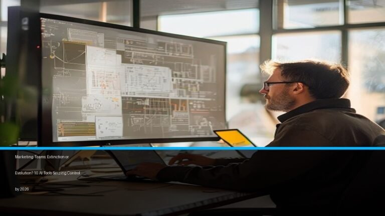 Marketing Teams: Extinction or Evolution? 10 AI Tools Seizing Control by 2026