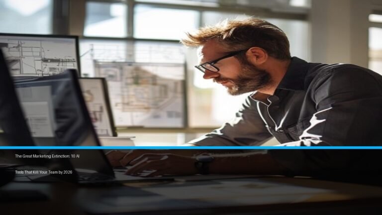 The Great Marketing Extinction: 10 AI Tools That Kill Your Team by 2026