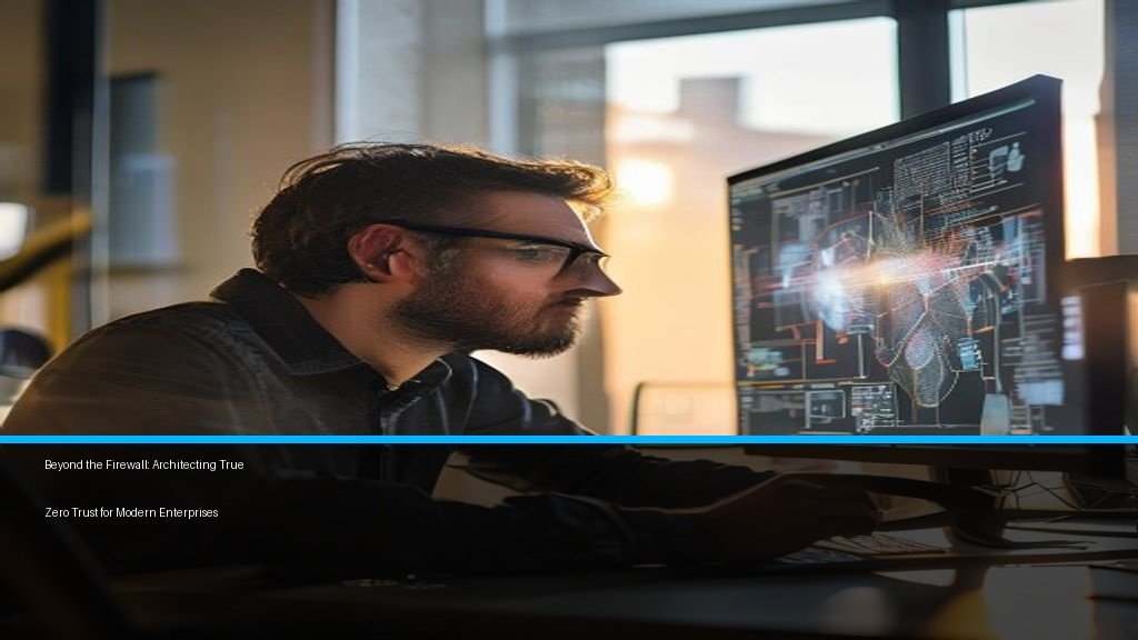 Beyond the Firewall: Architecting True Zero Trust for Modern Enterprises