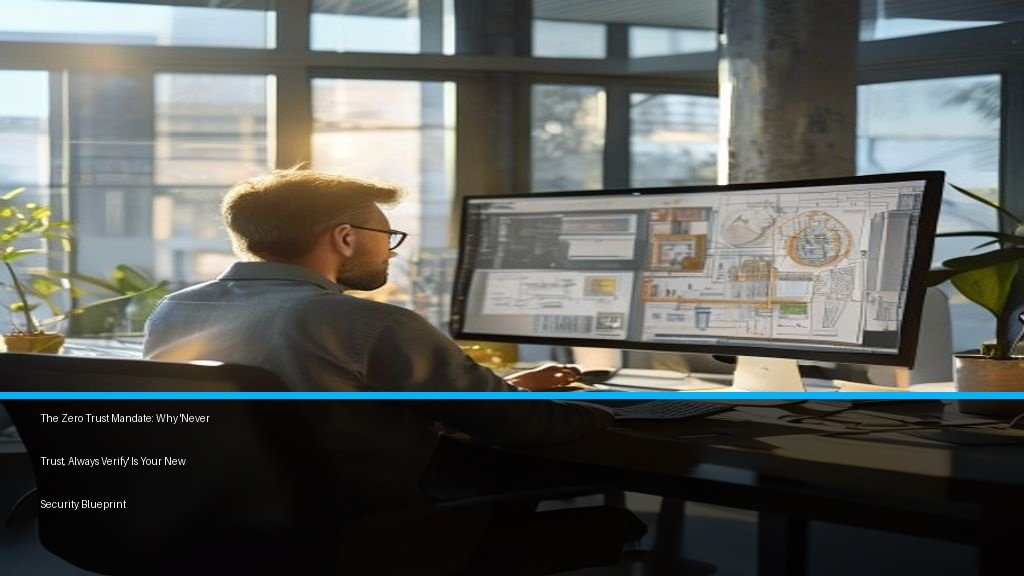 The Zero Trust Mandate: Why 'Never Trust, Always Verify' Is Your New Security Blueprint