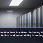 Docker Production Best Practices: Enforcing Non-Root Users, Multi-Stage Builds, and Vulnerability Scanning in CI/CD - editorial cover photograph