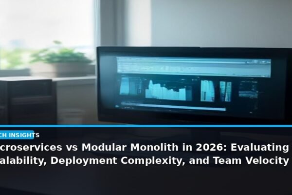 Microservices vs Modular Monolith in 2026: Evaluating Scalability, Deployment Complexity, and Team Velocity Trade-offs