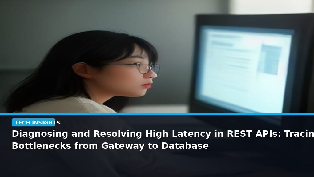 Diagnosing and Resolving High Latency in REST APIs: Tracing Bottlenecks from Gateway to Database - editorial cover photograph