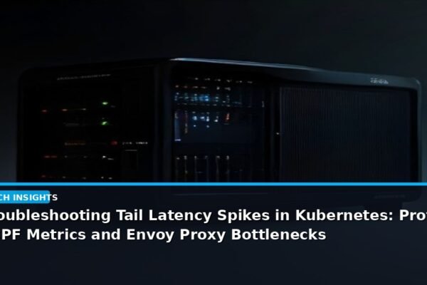 Troubleshooting Tail Latency Spikes in Kubernetes: Profiling eBPF Metrics and Envoy Proxy Bottlenecks