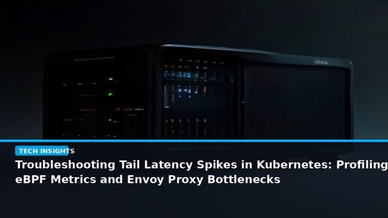 Troubleshooting Tail Latency Spikes in Kubernetes: Profiling eBPF Metrics and Envoy Proxy Bottlenecks - editorial cover photograph
