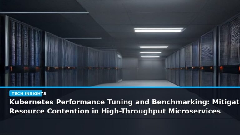 Kubernetes Performance Tuning and Benchmarking: Mitigating Resource Contention in High-Throughput Microservices - editorial cover photograph