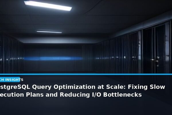 PostgreSQL Query Optimization at Scale: Fixing Slow Execution Plans and Reducing I/O Bottlenecks