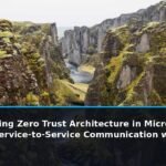 Implementing Zero Trust Architecture in Microservices: Securing Service-to-Service Communication with mTLS and SPIFFE/SPIRE - editorial cover photograph
