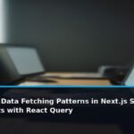 Optimizing Data Fetching Patterns in Next.js Server Components with React Query - editorial cover photograph