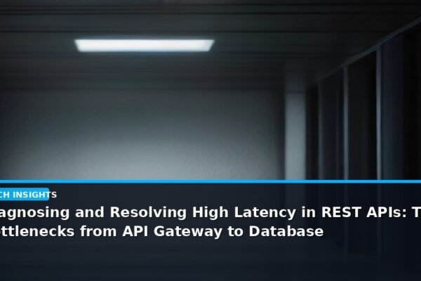 Diagnosing and Resolving High Latency in REST APIs: Tracing Bottlenecks from API Gateway to Database