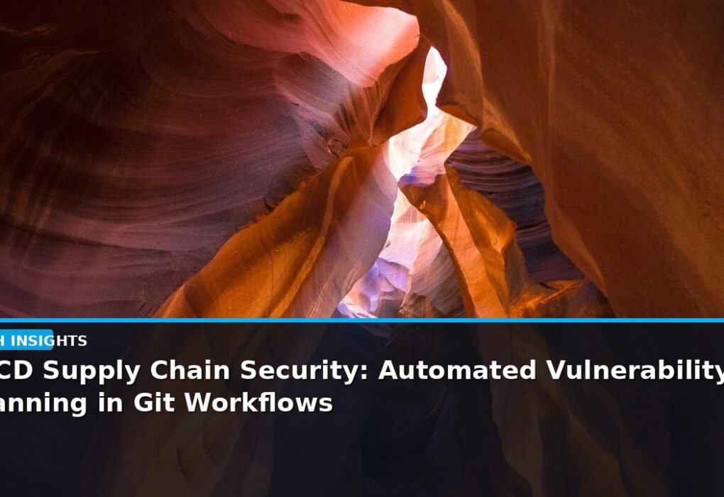 CI/CD Supply Chain Security: Automated Vulnerability Scanning in Git Workflows - editorial cover photograph