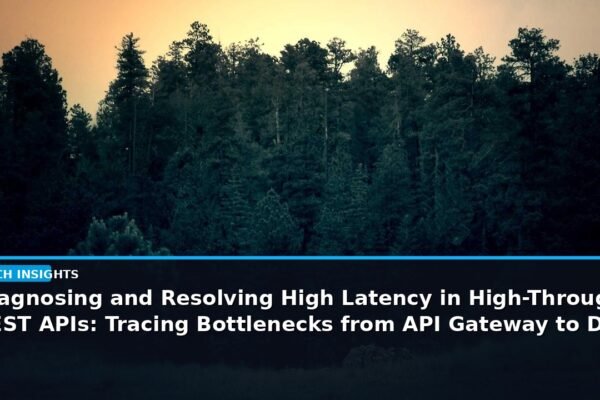 Diagnosing and Resolving High Latency in High-Throughput REST APIs: Tracing Bottlenecks from API Gateway to Database