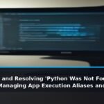 Diagnosing and Resolving 'Python Was Not Found' Errors in Windows: Managing App Execution Aliases and PATH Precedence - editorial cover photograph