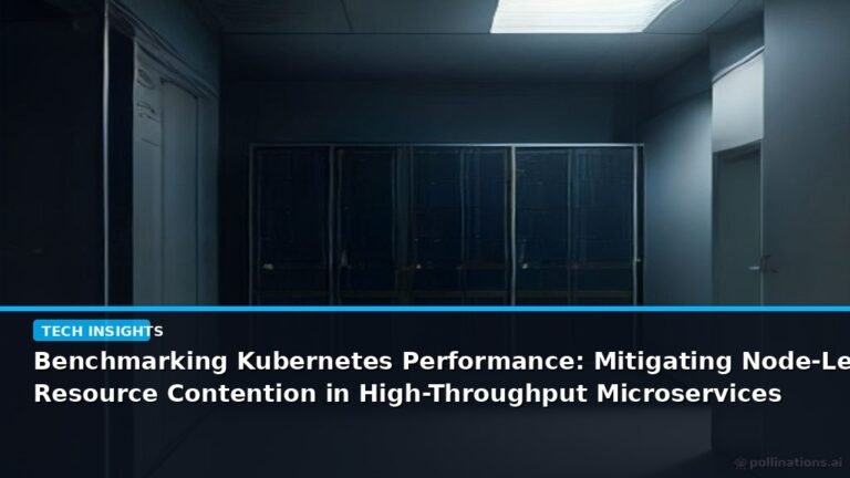 Benchmarking Kubernetes Performance: Mitigating Node-Level Resource Contention in High-Throughput Microservices - editorial cover photograph