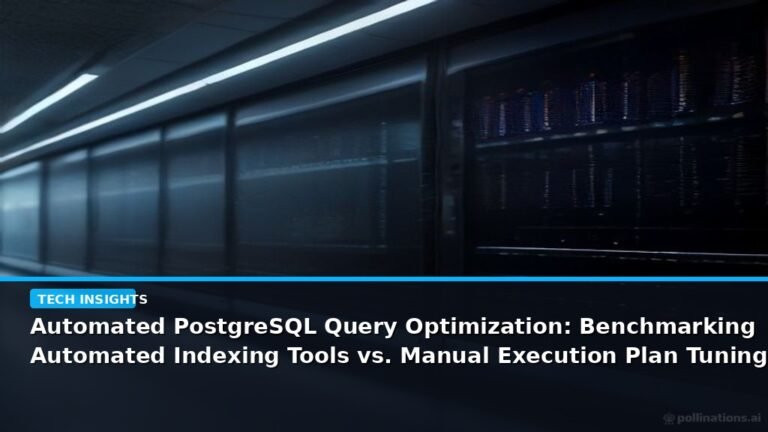 Automated PostgreSQL Query Optimization: Benchmarking Automated Indexing Tools vs. Manual Execution Plan Tuning - editorial cover photograph