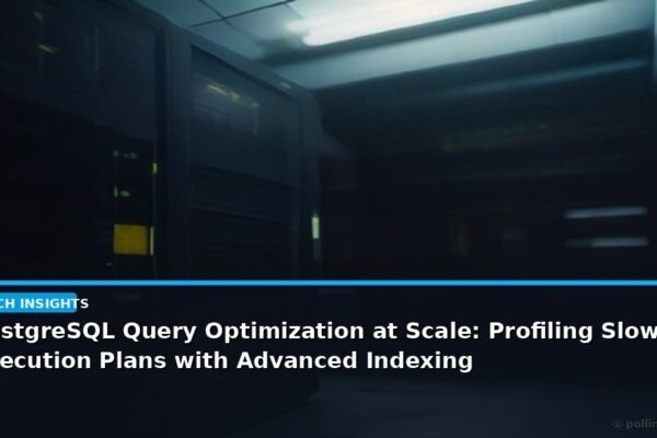 PostgreSQL Query Optimization at Scale: Profiling Slow Execution Plans with Advanced Indexing