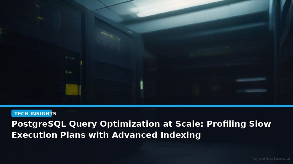 PostgreSQL Query Optimization at Scale: Profiling Slow Execution Plans with Advanced Indexing - editorial cover photograph