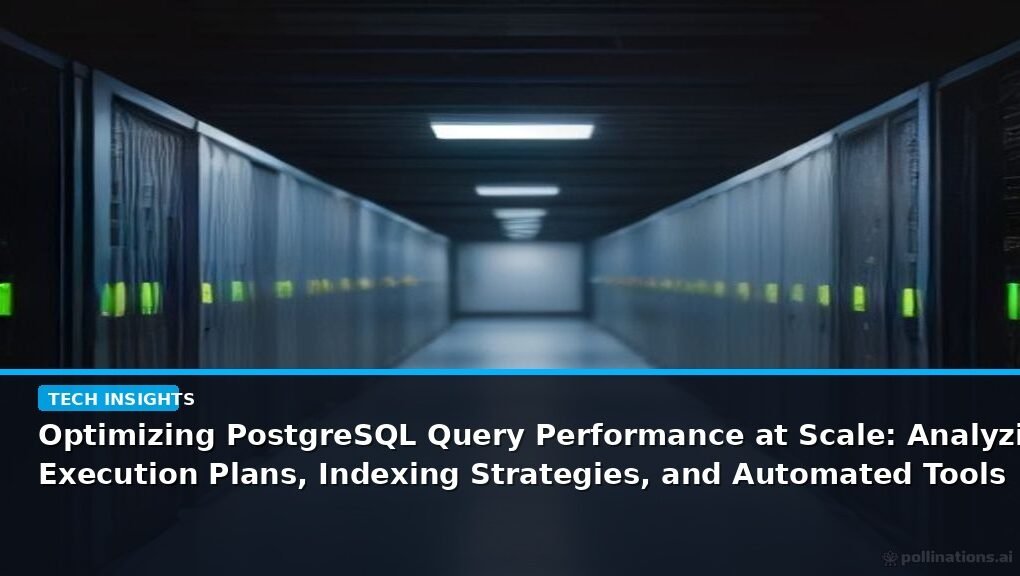 Optimizing PostgreSQL Query Performance at Scale: Analyzing Execution Plans, Indexing Strategies, and Automated Tools - editorial cover photograph