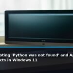 Troubleshooting 'Python was not found' and App Execution Alias Conflicts in Windows 11 - editorial cover photograph
