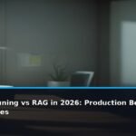 LLM Fine-Tuning vs RAG in 2026: Production Benchmarks & Architectures - editorial cover photograph