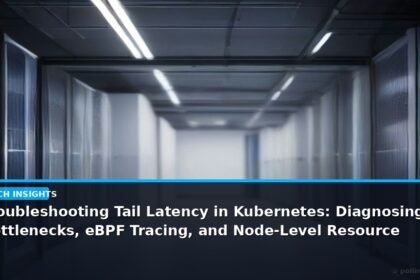 Troubleshooting Tail Latency in Kubernetes: Diagnosing CNI Bottlenecks, eBPF Tracing, and Node-Level Resource Contention - editorial cover photograph