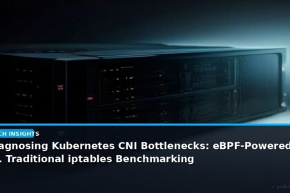 Diagnosing Kubernetes CNI Bottlenecks: eBPF-Powered Tracing vs. Traditional iptables Benchmarking - editorial cover photograph