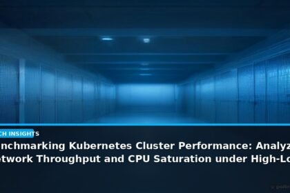 Benchmarking Kubernetes Cluster Performance: Analyzing Network Throughput and CPU Saturation under High-Load Microservices Workloads - editorial cover photograph
