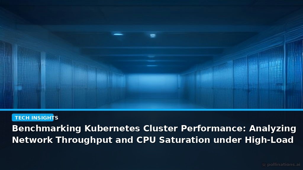 Benchmarking Kubernetes Cluster Performance: Analyzing Network Throughput and CPU Saturation under High-Load Microservices Workloads - editorial cover photograph