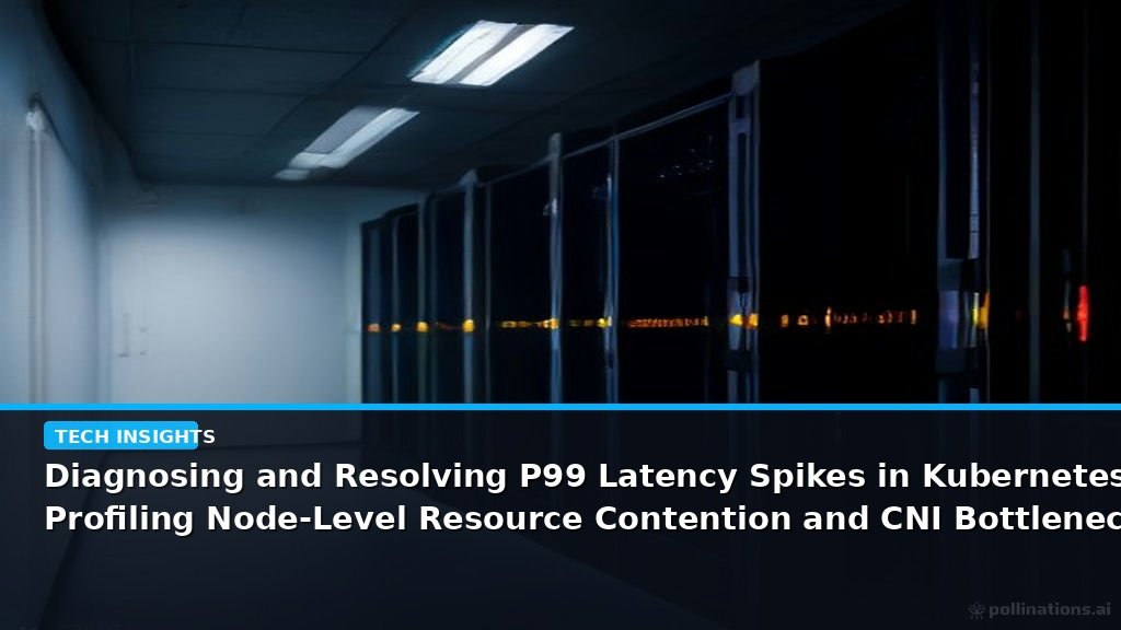 Diagnosing and Resolving P99 Latency Spikes in Kubernetes: Profiling Node-Level Resource Contention and CNI Bottlenecks - editorial cover photograph