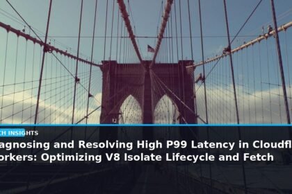 Diagnosing and Resolving High P99 Latency in Cloudflare Workers: Optimizing V8 Isolate Lifecycle and Fetch Bottlenecks - editorial cover photograph