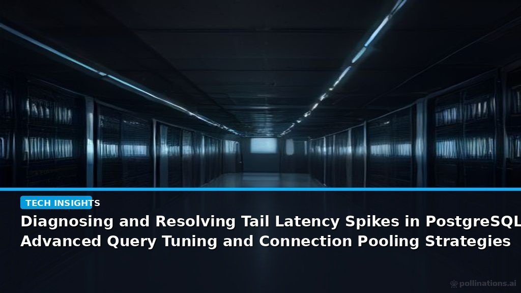 Diagnosing and Resolving Tail Latency Spikes in PostgreSQL: Advanced Query Tuning and Connection Pooling Strategies - editorial cover photograph