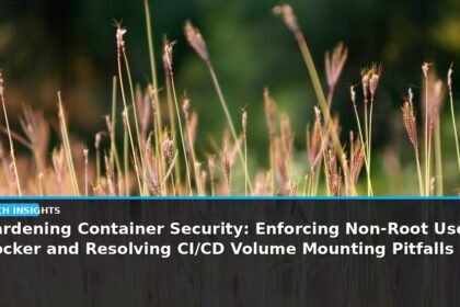 Hardening Container Security: Enforcing Non-Root Users in Docker and Resolving CI/CD Volume Mounting Pitfalls - editorial cover photograph