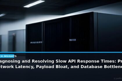 Diagnosing and Resolving Slow API Response Times: Profiling Network Latency, Payload Bloat, and Database Bottlenecks - editorial cover photograph