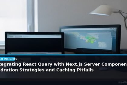 Integrating React Query with Next.js Server Components: Hydration Strategies and Caching Pitfalls - editorial cover photograph