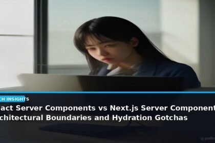 React Server Components vs Next.js Server Components: Architectural Boundaries and Hydration Gotchas - editorial cover photograph